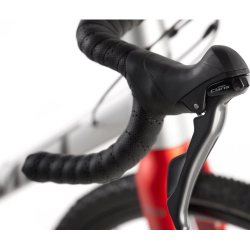 Velosipēds Romet Aspre 1 2025 silver-red-58 cm / XL