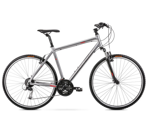 Velosipēds Romet Orkan 2 M 2025 graphite-red-21" / XL