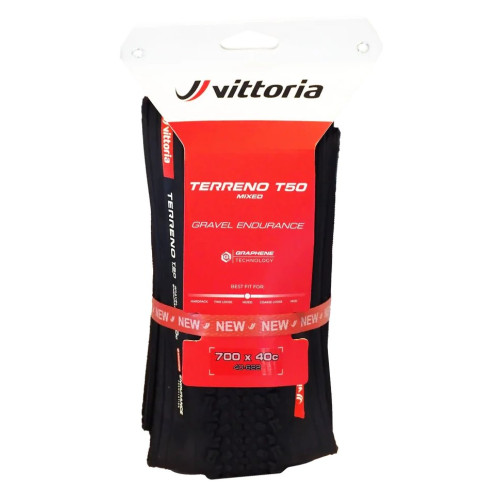 Riepa 28" Vittoria Terreno T50 mixed Gravel G2.0 TLR Fold 700x40c / 40-622 black