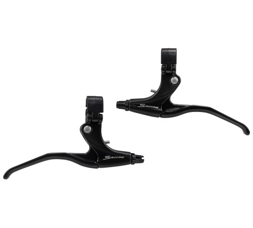 Brake levers Saccon Italy 3-finger Alu black