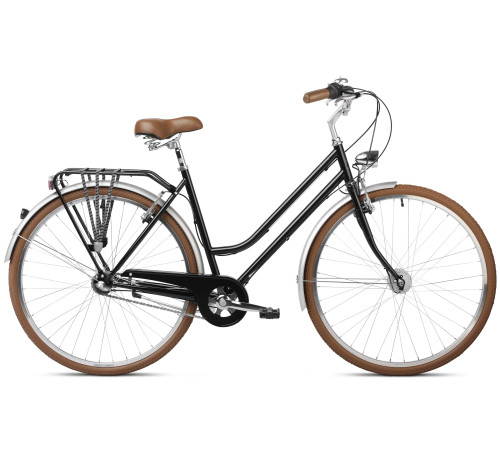 Bicycle Romet Vintage Classic D 2025 black-18" / M