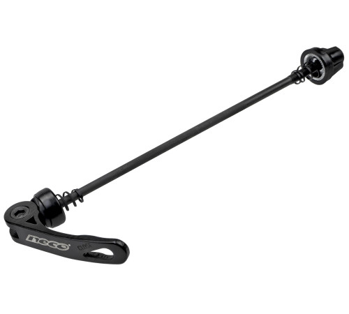 Aizmugurējās rumbas ass Neco 152mm QR black OEM