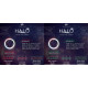 Ķēdes eļļa Finish Line HALO Wax+Wet Combo 120ml + Smart Luber (5+5pcs.)
