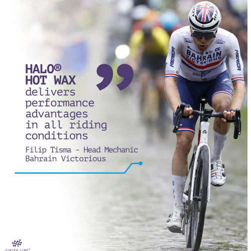 Ķēdes eļļa Finish Line HALO Hot Wax 600g