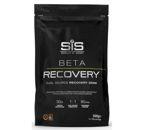 Sports nutrition powder SiS Beta Recovery Vanila 500g