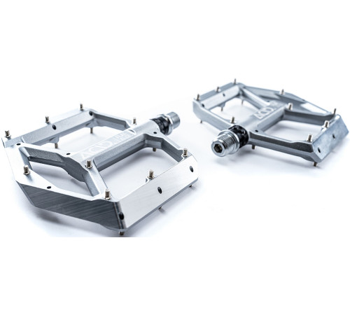 Pedāļi ACID Flat A1-CB Alu silver