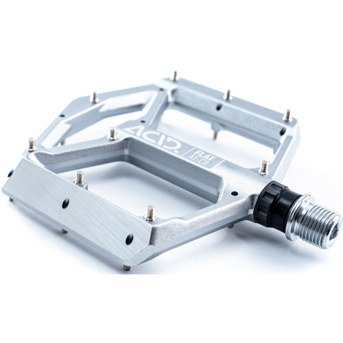 Pedāļi ACID Flat A1-CB Alu silver