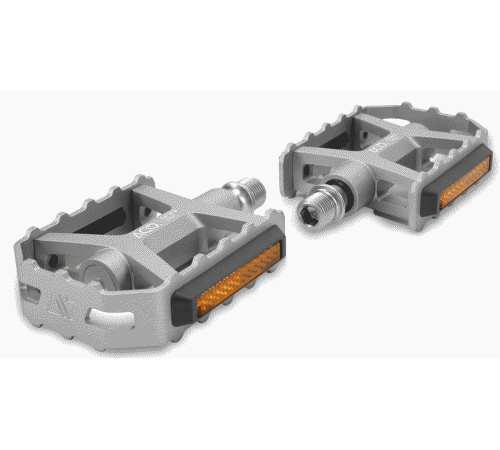 Pedāļi ACID Flat A8-IB Classic Alu silver