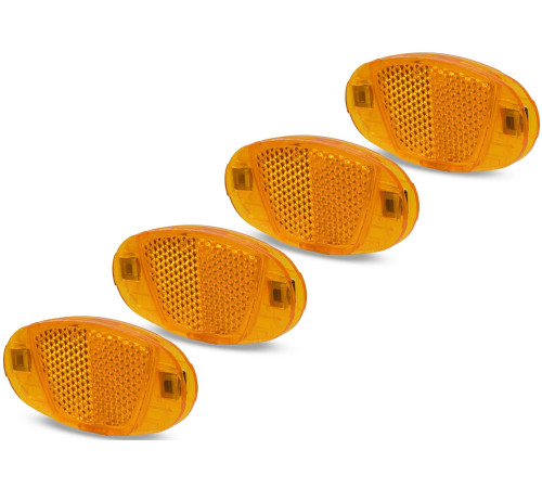 Atstarotāji par spieķiem ACID CMPT orange (4 pcs.)