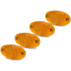 Atstarotāji par spieķiem ACID CMPT orange (4 pcs.)