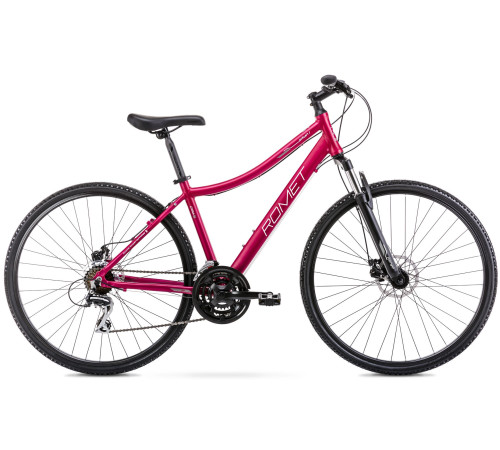 Bicycle Romet Orkan 1 D 2025 dark pink-19" / L