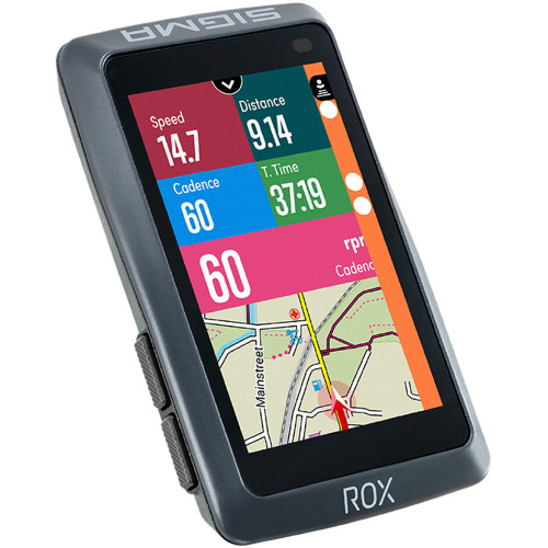 Bike computer SIGMA ROX 12.1 Evo GPS Night grey Basic Set