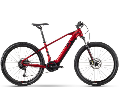 E-bike Raymon HardRay E 4.0 27.5" dark red-50 cm / L