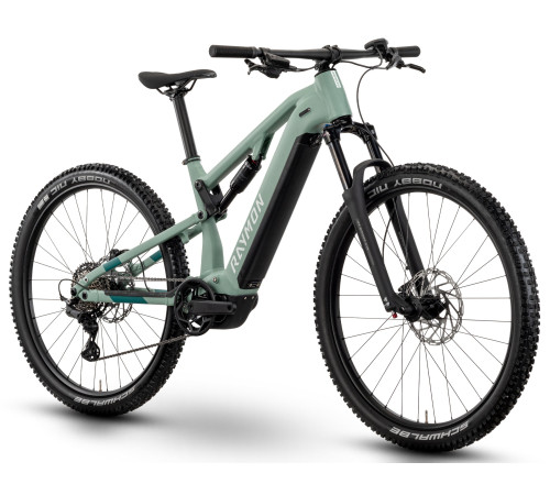 E-bike Raymon Trailray 120 29" 2025 mint-jade-cotton-L