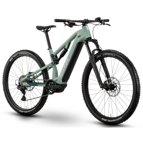 E-bike Raymon Trailray 120 29" 2025 mint-jade-cotton-L