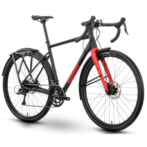 Bicycle Raymon Territ Street 2025 steelblue-fire-M