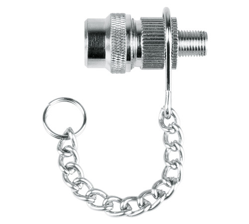 Valve adapter SKS Push-on SV/FV to AV for classic thumb lock with chain