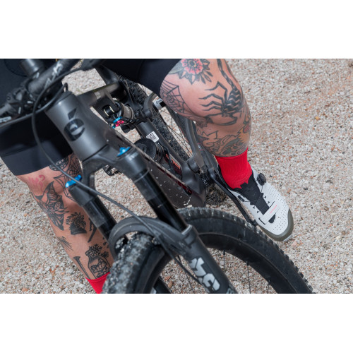 Cycling shoes Northwave Razer MTB XC light grey-green forest-43