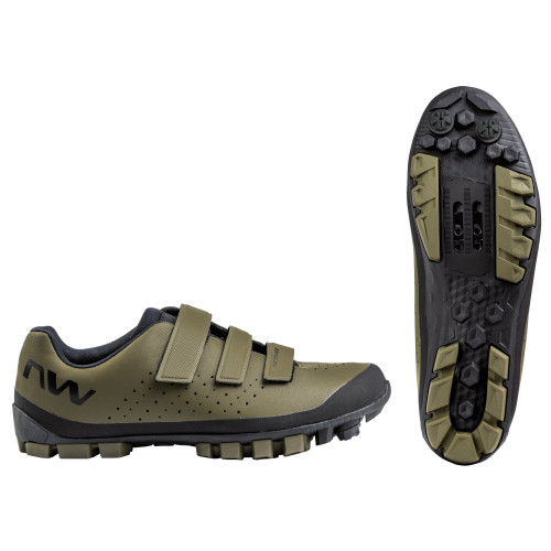 Cycling shoes Northwave Hammer MTB XC green forest-black-44½