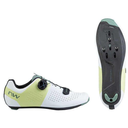 Cycling shoes Northwave Storm Carbon Road white-matcha-43½