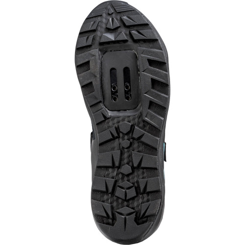 Cycling shoes Northwave Escape Evo 2 WMN MTB AM black-turquoise-41