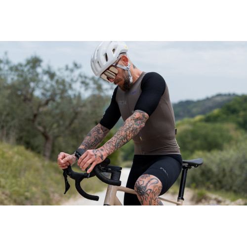 Velos krekls Northwave Extreme EVO S/S black sand-XXL