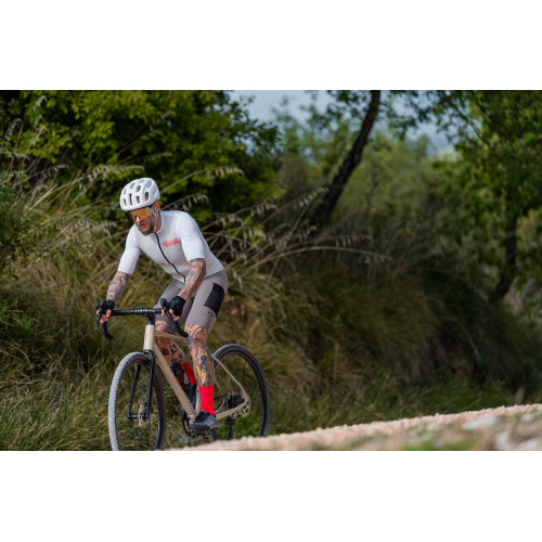 Velos krekls Northwave Essence EVO S/S light grey-white-L