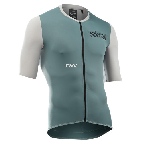 Jersey Northwave Essence EVO S/S sage-light grey-XL