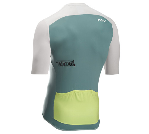 Jersey Northwave Essence EVO S/S sage-light grey-XXL