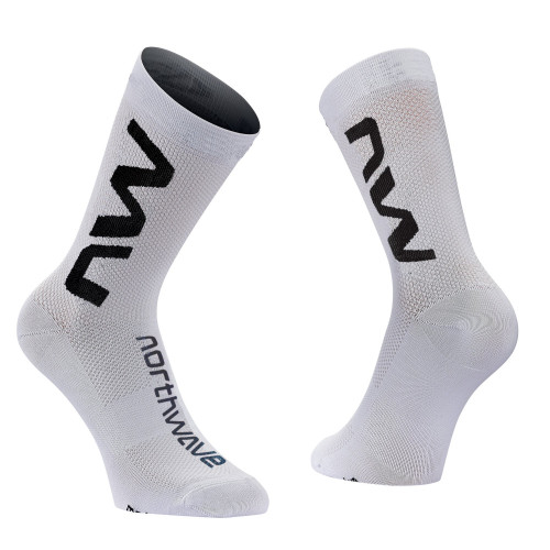 Velo zeķes Northwave Extreme Air white-black