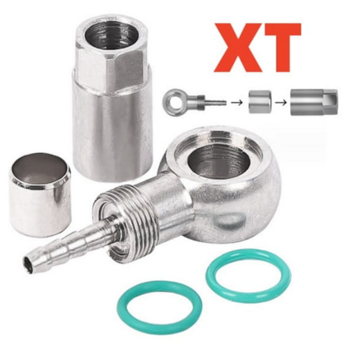 Disc brake hose bleeding components ProX for Shimano Bonjo+Long screw