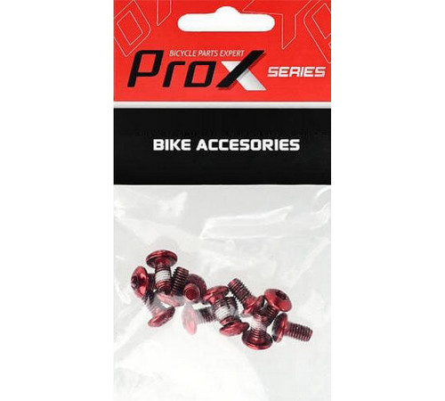 Diska bremžu rotora piestiprināšanas skrūves Prox red M5x10mm (12pcs.)