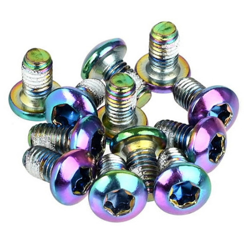 Diska bremžu rotora piestiprināšanas skrūves Prox rainbow M5x10mm (12pcs.)