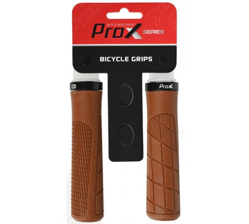 Stūres rokturi ProX GP-34 130mm Lock-on brown