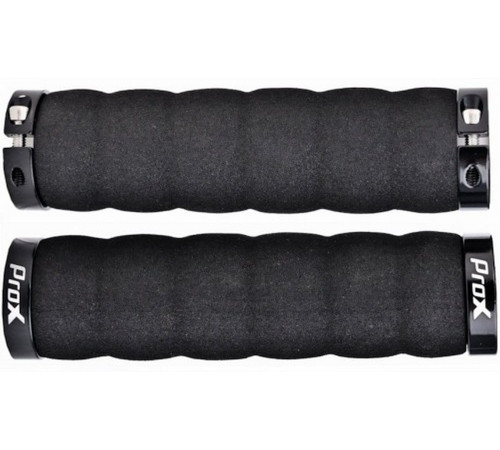 Stūres rokturi ProX GP-59 Foam 130mm Lock-on black