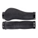 Stūres rokturi ProX GP-80 Ergo Gel 130mm Lock-on black