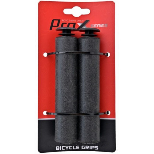 Stūres rokturi ProX GP-98B Silicone 130mm black
