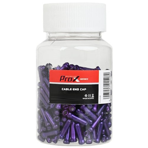 Cable end caps ProX purple (300pcs.)