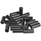 Brake outer casing caps ProX Alu black (100pcs.)