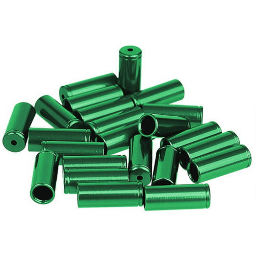 Brake outer casing caps ProX Alu green (100pcs.)