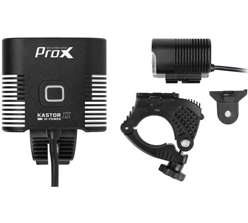 Front lamp ProX Kastor-II Hi-Power 1600Lm PowerBank GoPro USB
