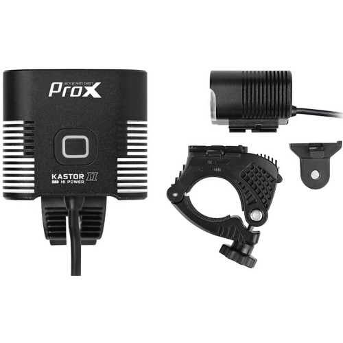 Priekšējais lukturis ProX Kastor-II Hi-Power 1600Lm PowerBank GoPro USB