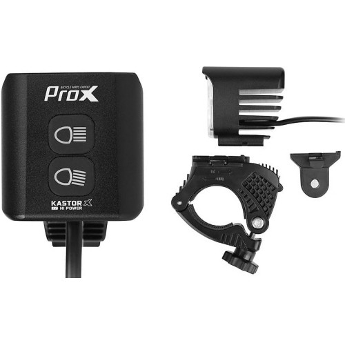Priekšējais lukturis ProX Kastor-X Hi-Power 2000Lm PowerBank GoPro USB