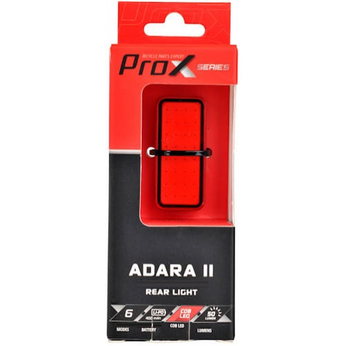 Aizmugurējais lukturis ProX Adara II COB LED 50Lm Memory USB