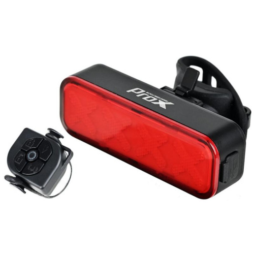 Aizmugurējais lukturis ProX Auriga COB LED Brake Alarm 300Lm Memory USB