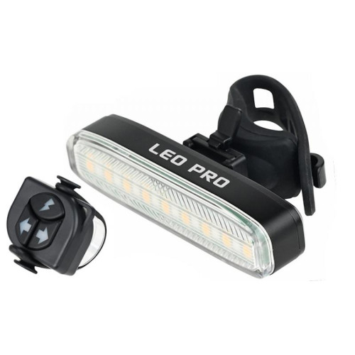 Aizmugurējais lukturis ProX Leo Pro Brake & Turn 50Lm remote USB