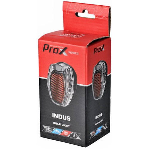 Aizmugurējais lukturis ProX Indus for fender 4xSMD E-bike DC12-80V