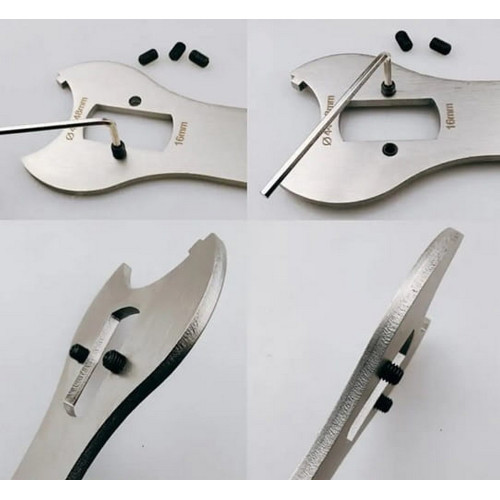 Tool ProX BB-23 for bottom bracket cup installation/removal