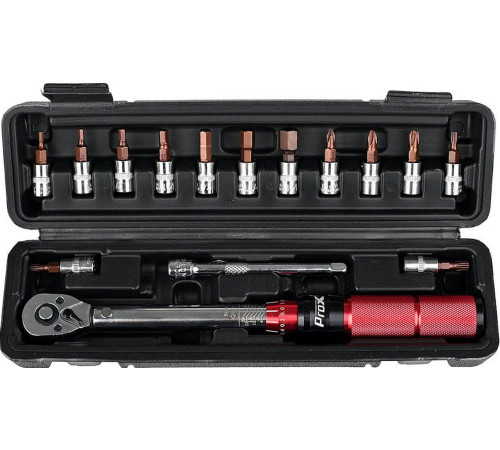 Tool set ProX with dynamometer 2-24Nm 1/4" 15-parts