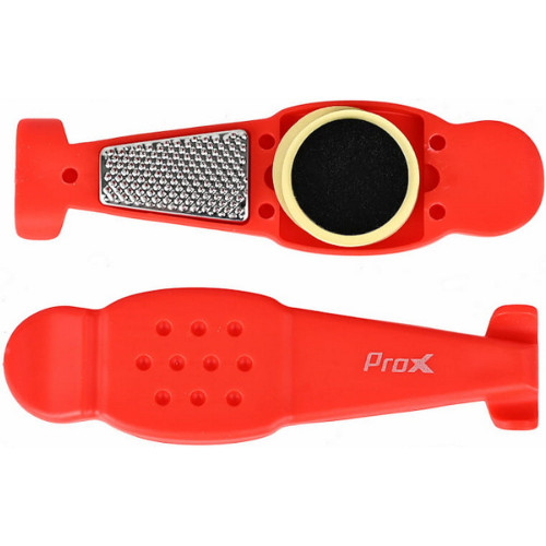 Tube repair set ProX adhesive patches + file + tire levers 120mm 2 pcs.